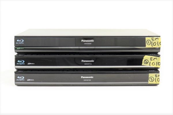 Panasonic/Sony ブルーレイレコーダー 3台セット ジャンク品 Panasonic