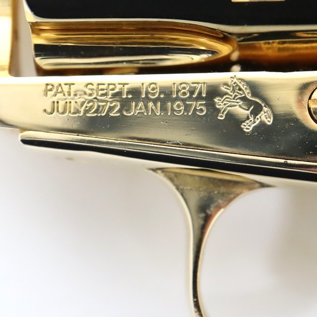 コクサイコルトSAAキャバルリー SMG刻印金属モデルガン 木製グリップ