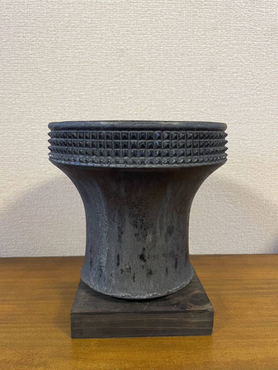 Spicy gem 鶴仙園鉢谷井直人 spicygem 特大スタッズ鉢 studspot【検索