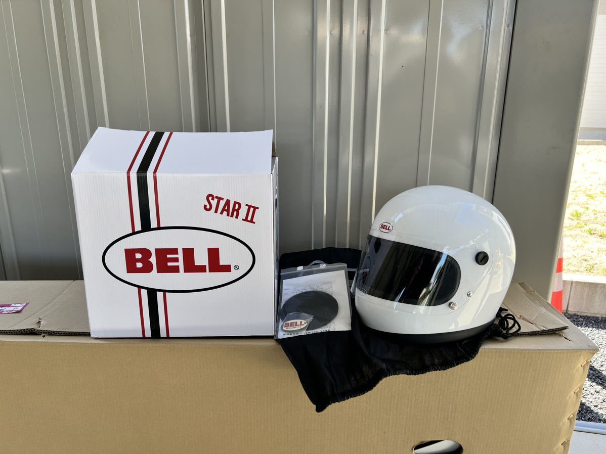 新品 ベルスター2 限定品 トリコロール BELL STARⅡ サイズL BELL