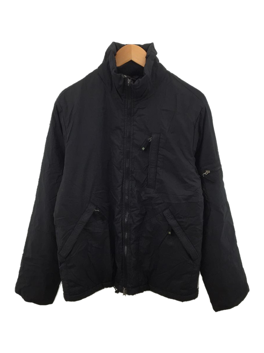 ARMANI JEANS◆ダウンジャケット/S/ポリエステル/BLK