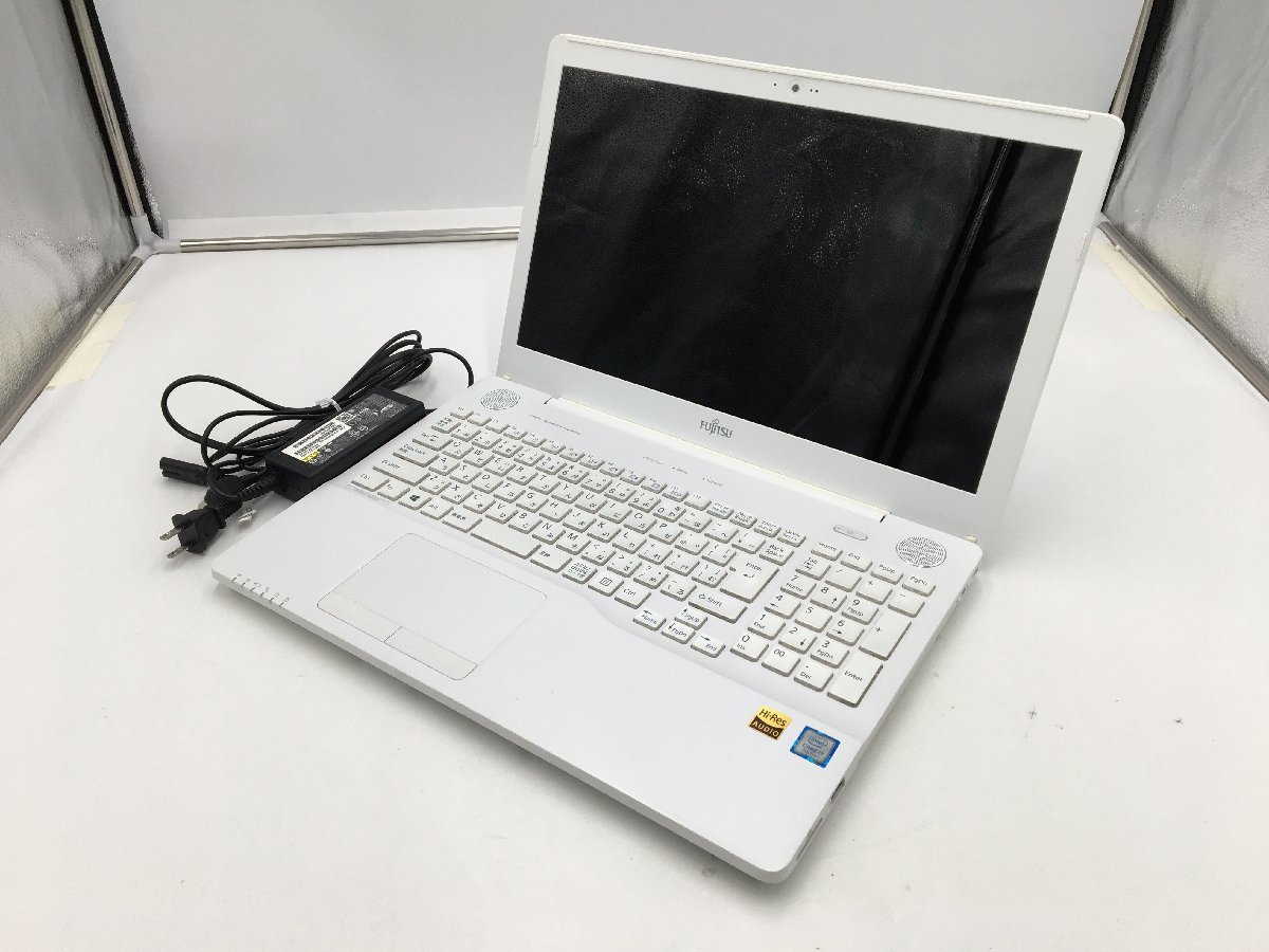 Fujitsu ノートパソコン 本体 ホワイト ♪△【FUJITSU フジツウ】ノートPC/Core i7 6700HQ/HDD 1TB LIFEBOOK