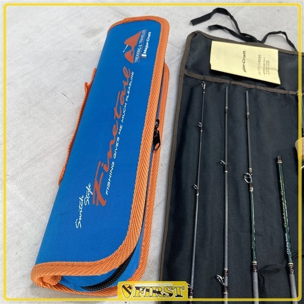 ファインテール メジャークラフト トラウトロッド 3.8ft パックロッド