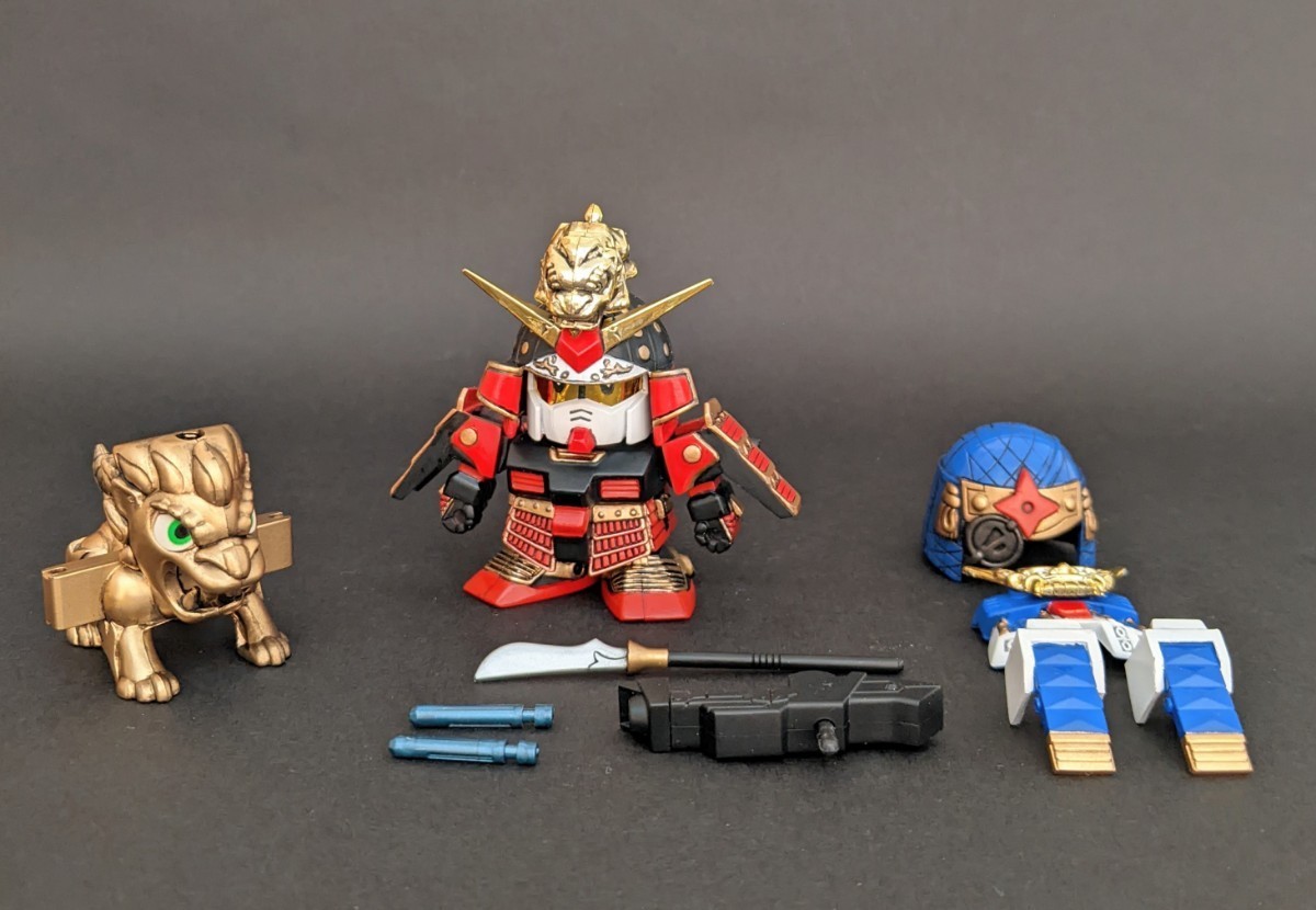 SD戦国伝 武者七人衆 農丸頑駄無 ノーマルガンダム 隠密頑駄無 塗装