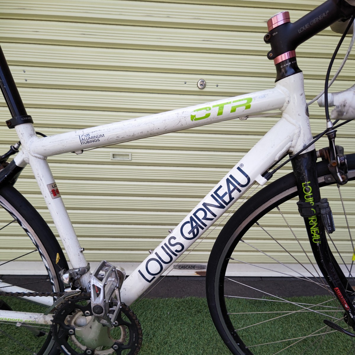 札幌発〜LOUIS GARNEAUルイガノ　ロードバイク　CTR 460サイズ　アルミフレーム　2×9=18速　普通に乗れます!　手渡し希望!_2