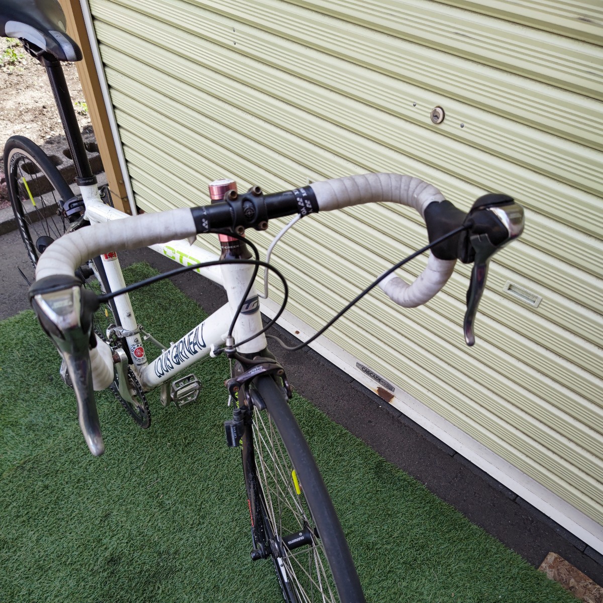 札幌発〜LOUIS GARNEAUルイガノ　ロードバイク　CTR 460サイズ　アルミフレーム　2×9=18速　普通に乗れます!　手渡し希望!_5