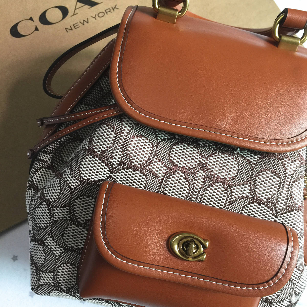 新品未使用】COACH コーチバッグ CH591 リア バックパック 21