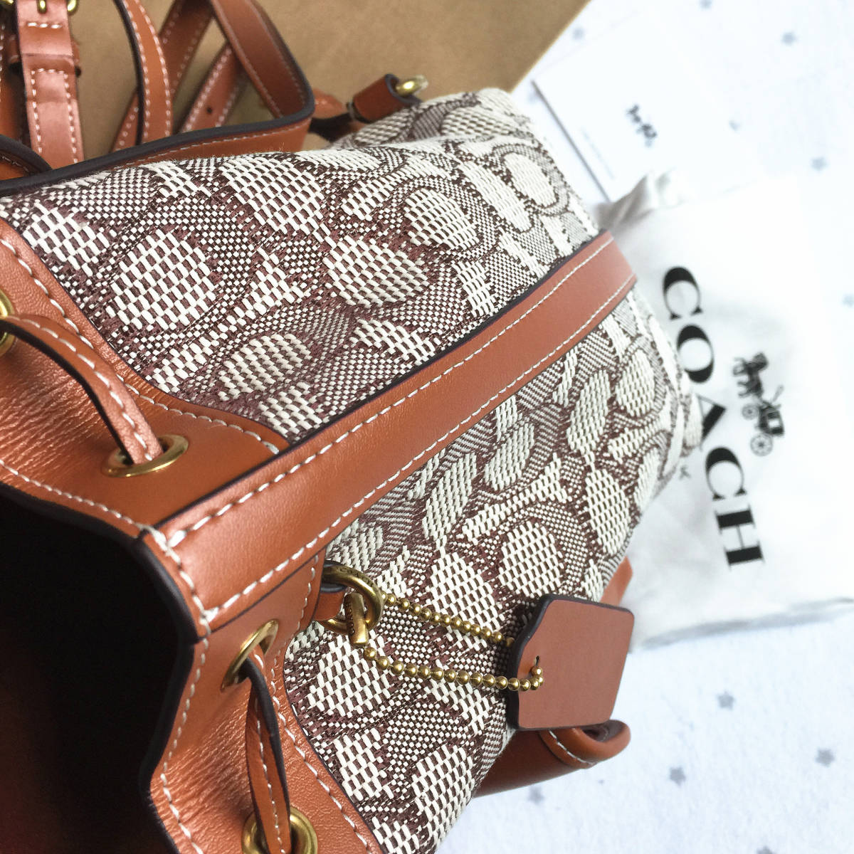 新品未使用】COACH コーチバッグ CH591 リア バックパック 21