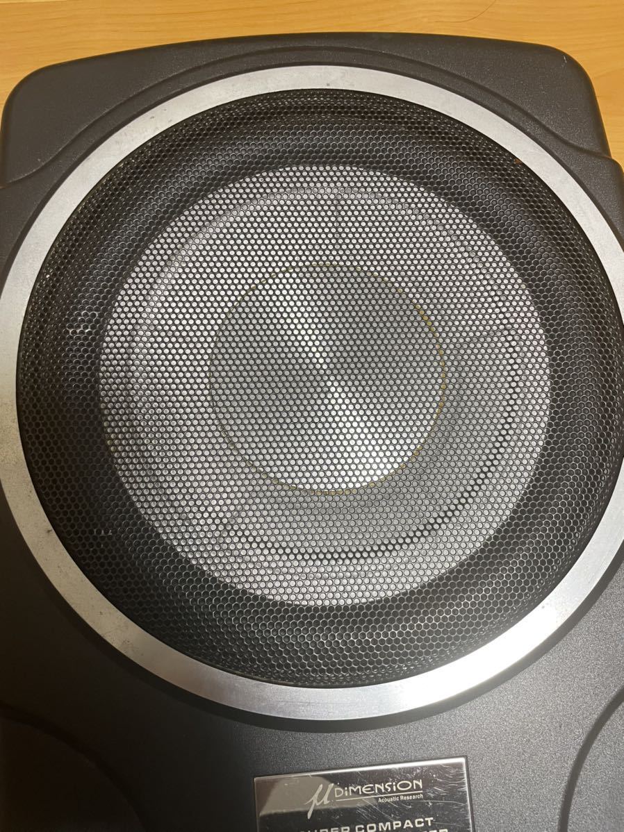 ミューディメンション μDiMENSiON SUPERCOMPCTACTIVESUBWOOFER サブ