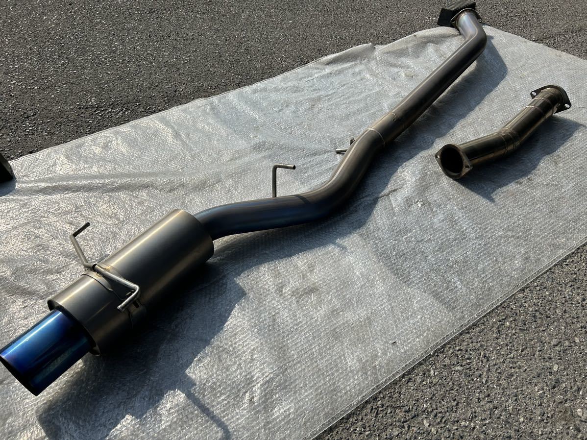絶版 トラスト フルチタン マフラー BNR34 日産 スカイライン GTR RB26