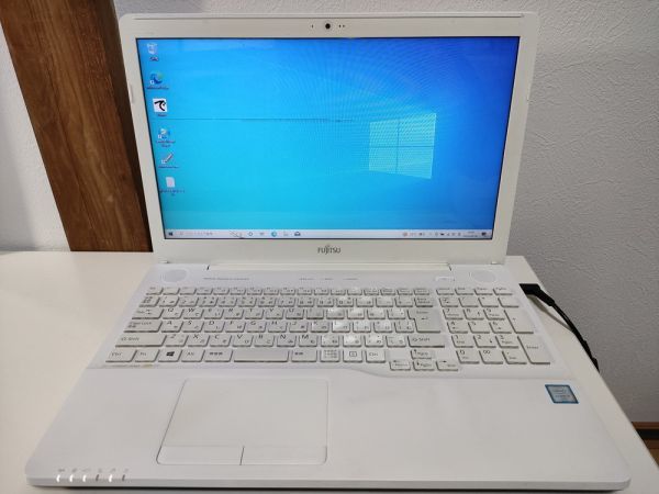 富士通 ノートパソコン PC ライフブック AH50/X FMVA50XWP 白 楽天市場