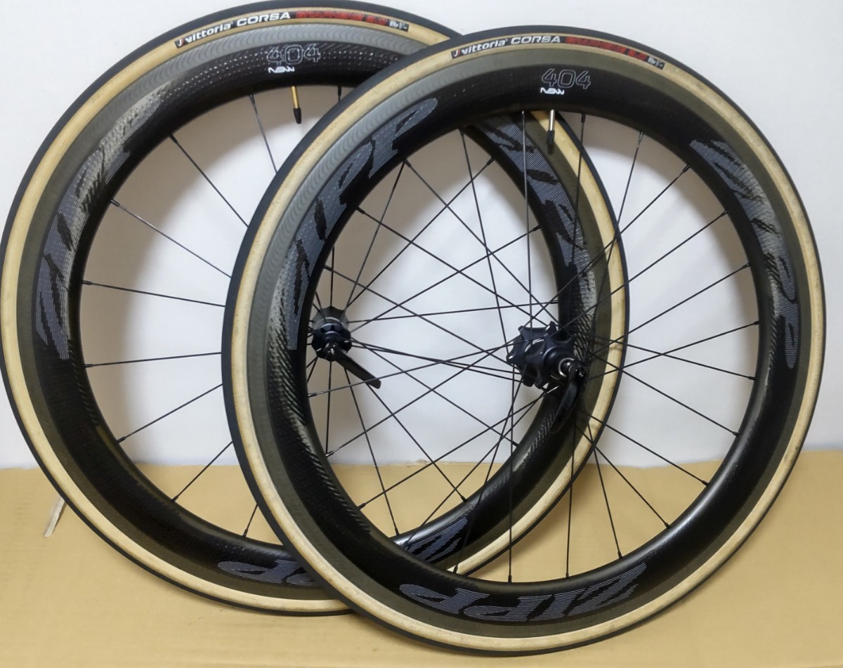 ZIPP ジップ 404 NSW カーボンホイールセット シマノフリー 11s対応 