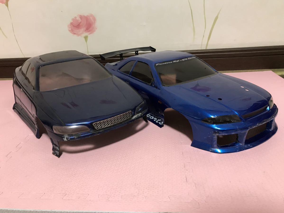 1/10 トヨタ マーク2 JZX90 日産 スカイライン ECR33 ドリフトレストア