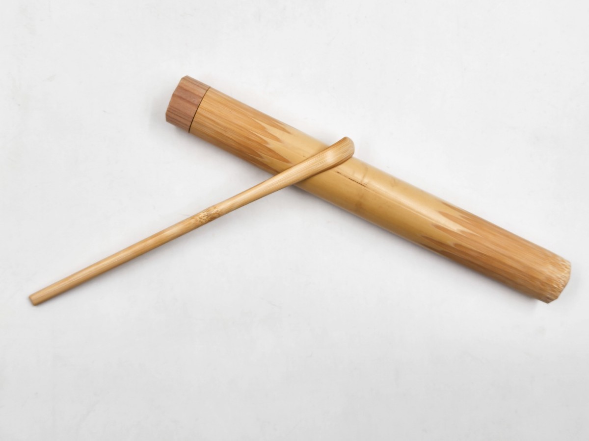 茶杓セット 小野澤寛海 銘つれづれ 小林太玄 銘和心 大徳寺 黄梅