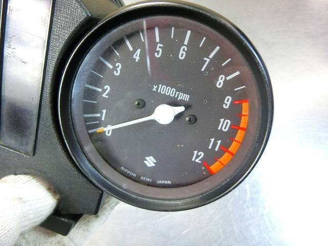GS400 純正メーターAssy、マイル表示、綺麗☆GS400E、逆車(スズキ用