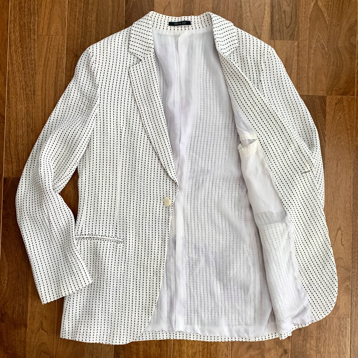 A04 美品『エンポリオアルマーニ EMPORIO ARMANI』L前後 50 コットン 