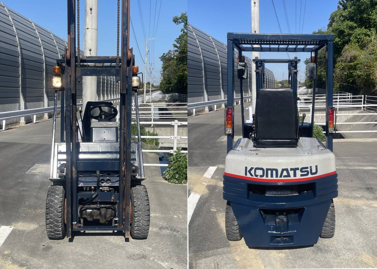 コマツ ☆FD15-15 ☆フォークリフト ☆ディーゼル☆コマツ 中古 ☆1.5t 