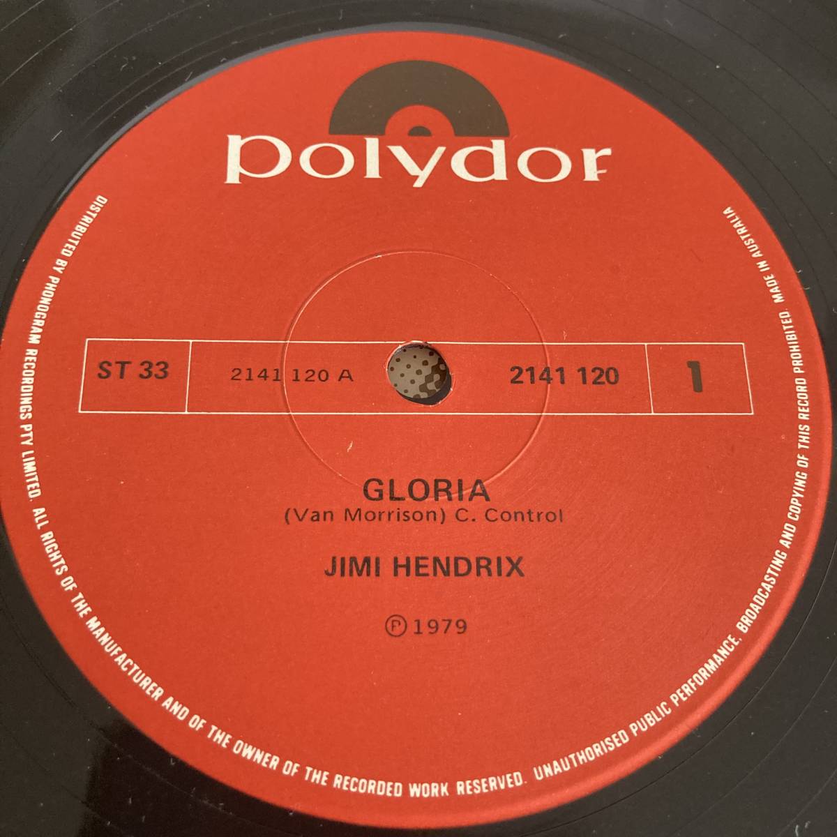 Jimi Hendrix - Gloria 12 INCH 【公式通販】