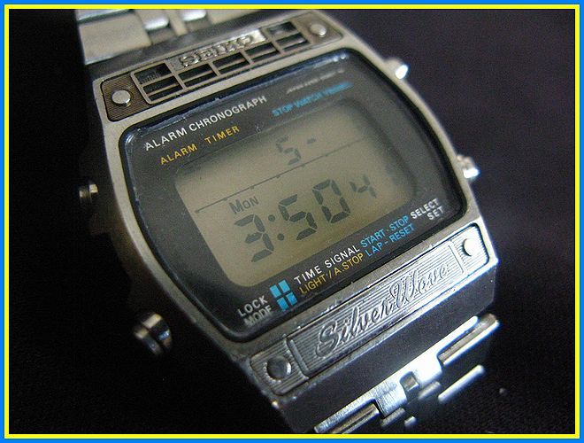 SEIKO/セイコー腕時計☆Silver Wave/シルバーウェーブ デジタル(A259