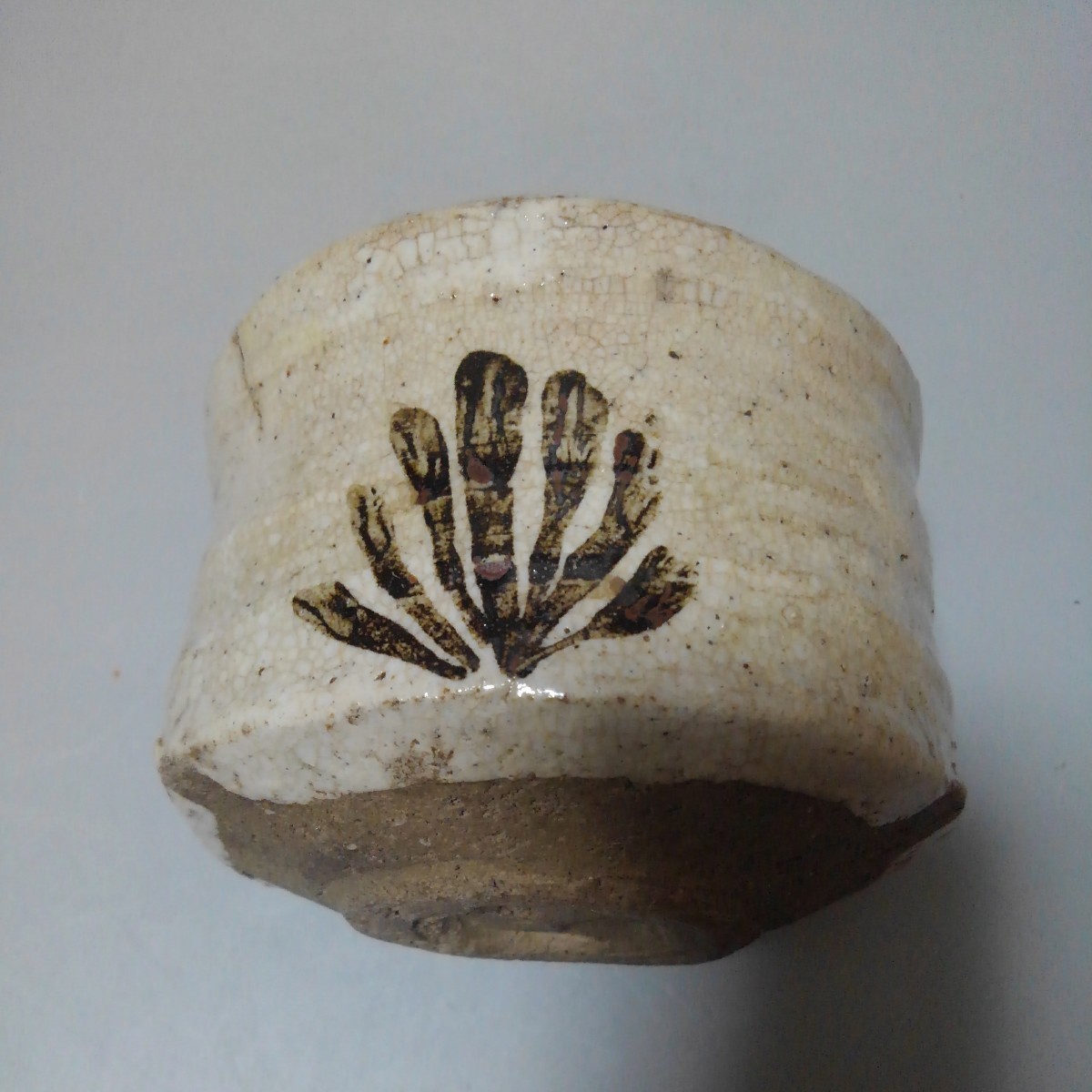 絵志野茶碗 江戸初期