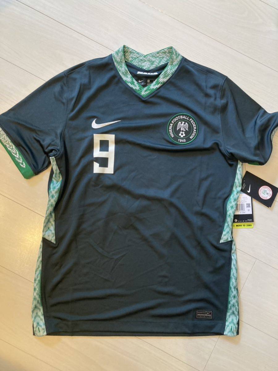 【新品】ナイジェリア代表2020アウェイユニフォーム 9番 Ighalo イガロ 元マンチェスターユナイテッド 現アルヒラル