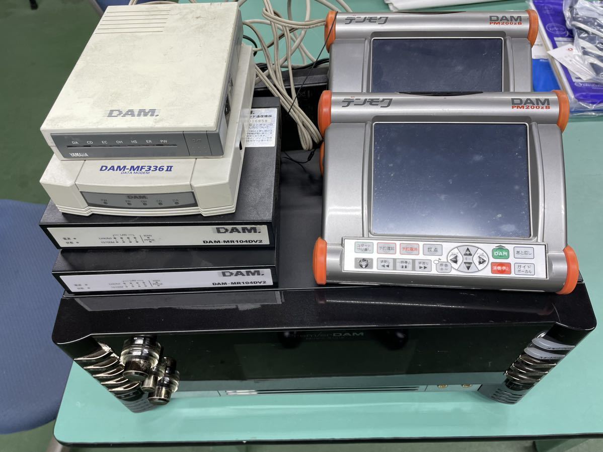 ジャンク品 第一興商 DAM-XG1000 プレミア ダム デンモク モデム