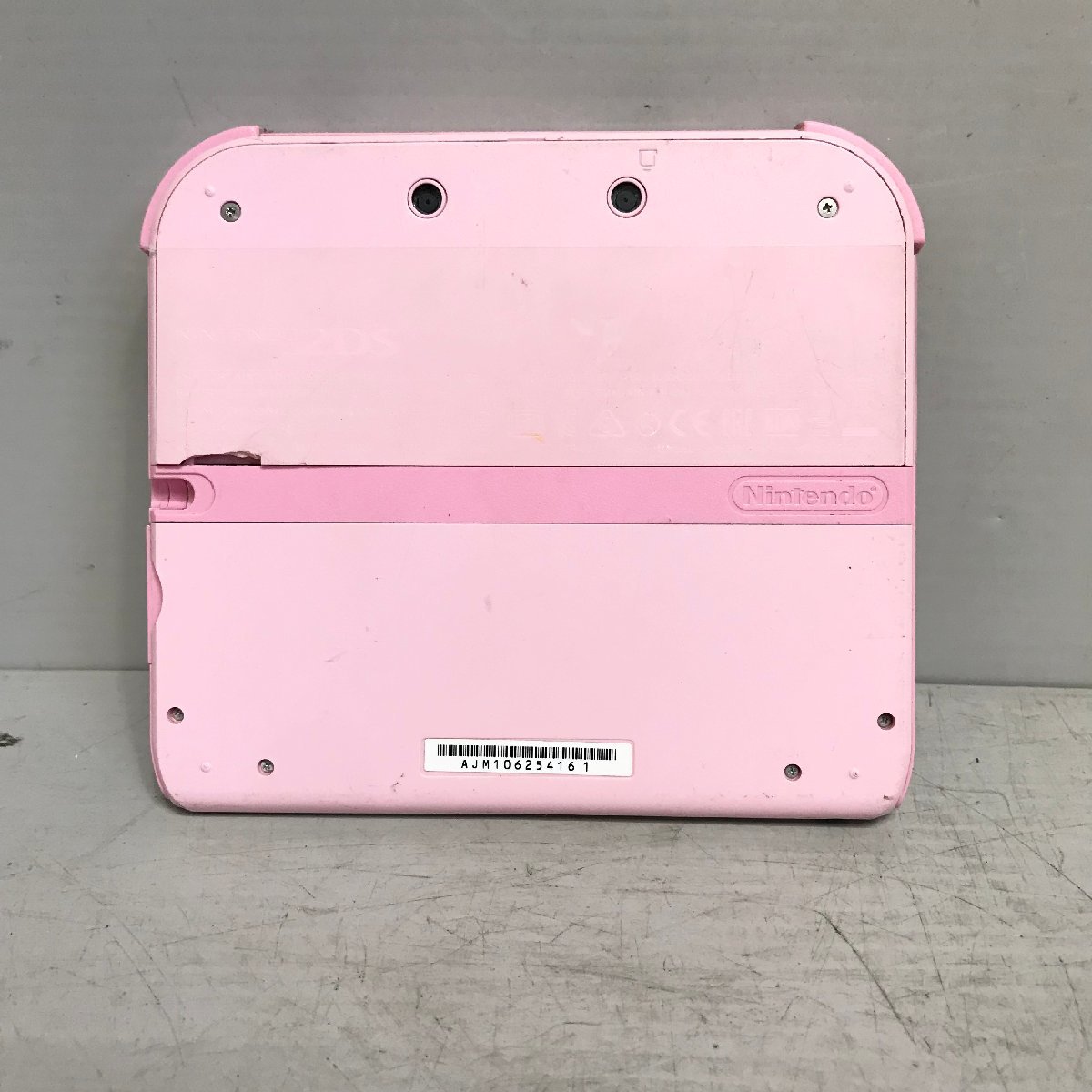 △【ジャンク品】 Nintendo 任天堂 2DS 本体 ピンク FTR-001 動作確認 