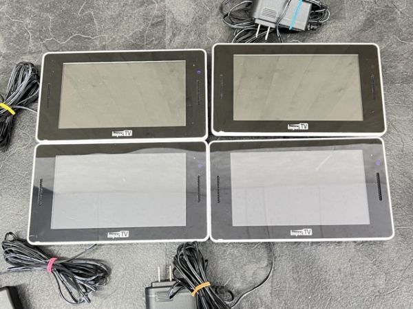 展示品 7インチ ディスプレイ用モニター 7UF impacTV 4台 7VB impactTV 