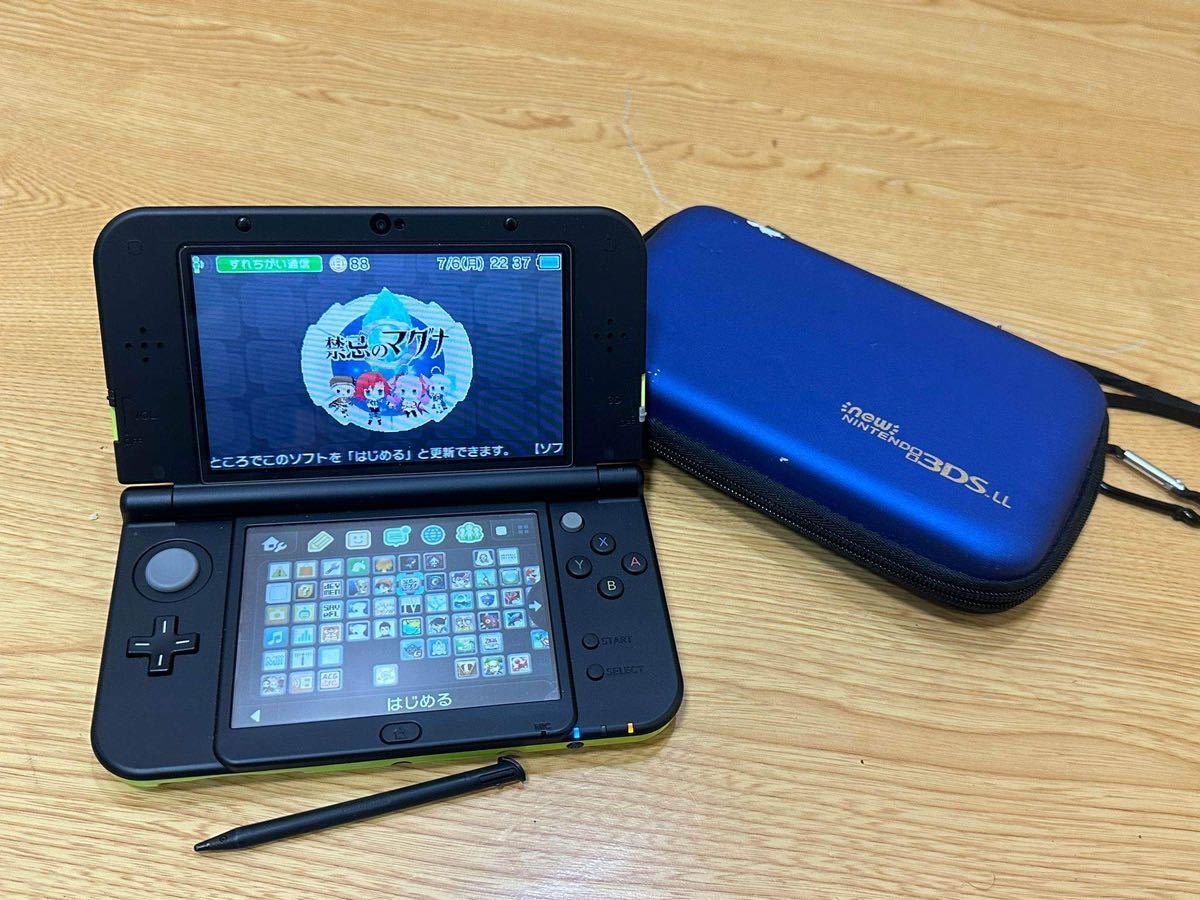 New NINTENDO 3DS LL ニンテンドー 3DS LL RED-001 RED-S-JPN-C0 EC  