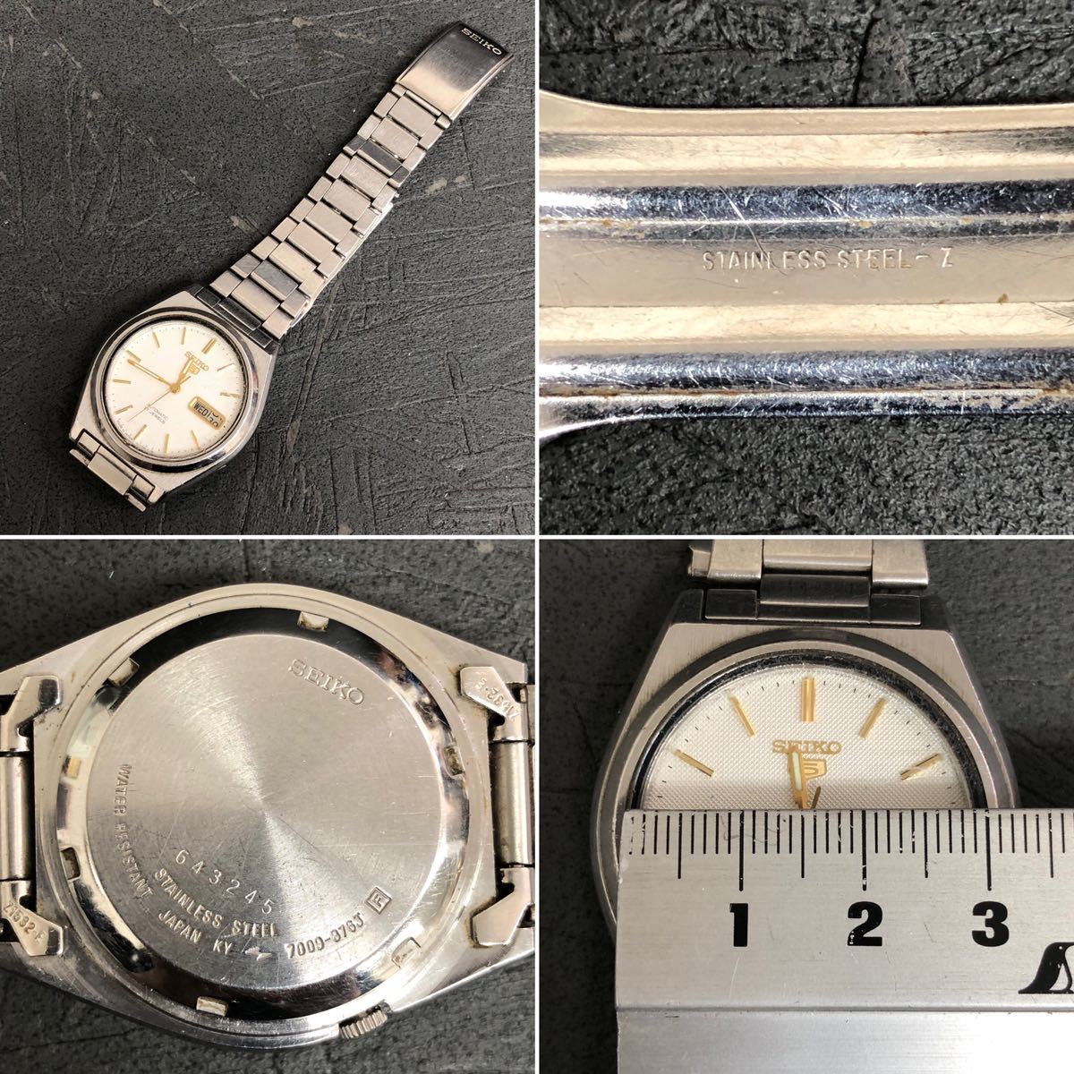 Seiko 0 7009-876J Automatic Vintage Watch Men