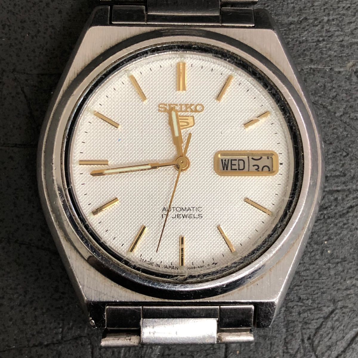 Seiko 0 7009-876J Automatic Vintage Watch Men