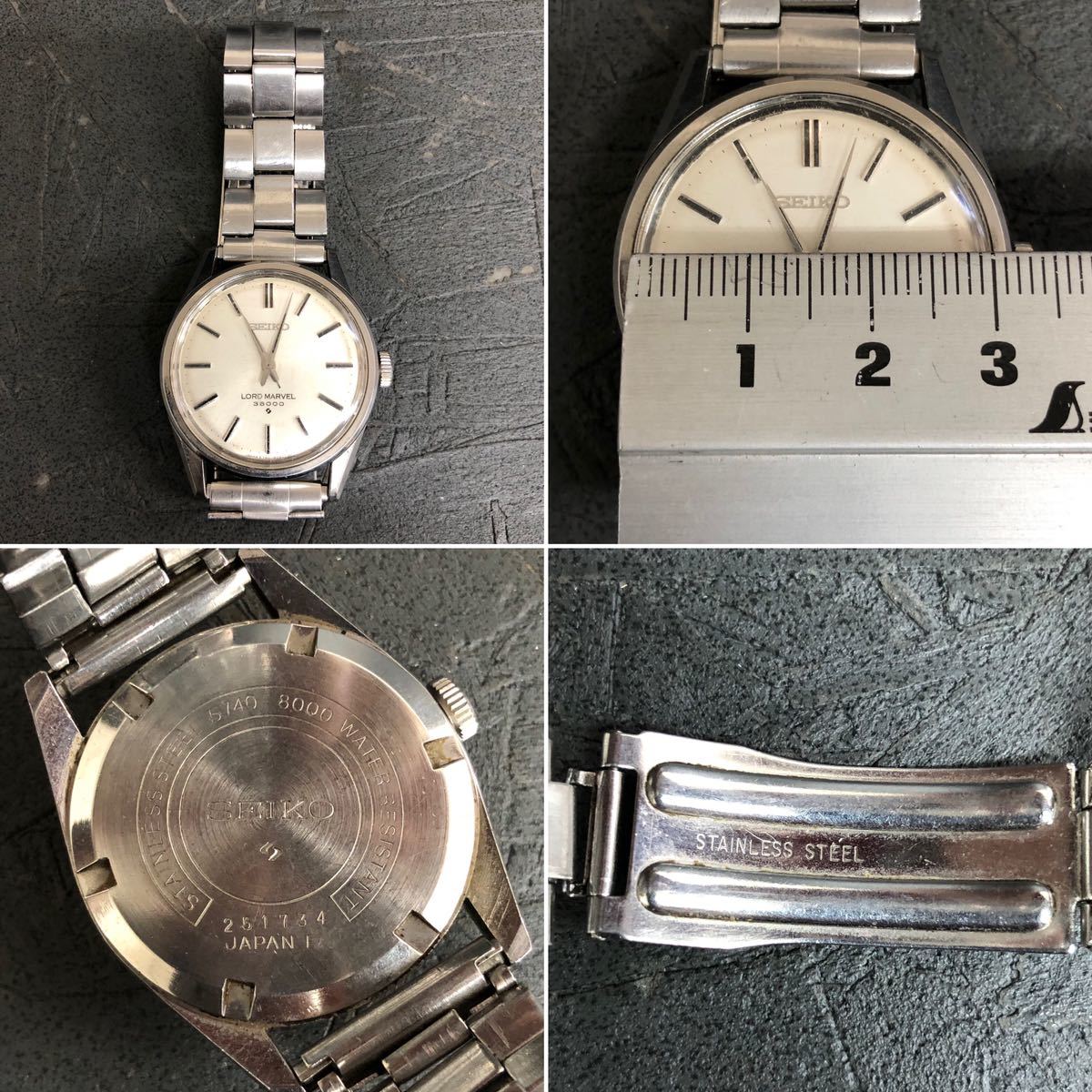 Seiko 0 7009-876J Automatic Vintage Watch Men