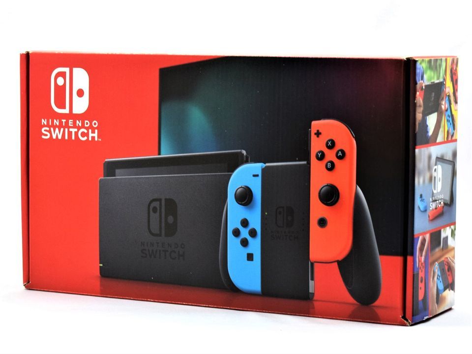 24_YK F2C ニンテンドースイッチ 本体 新型 ネオン HAC-001 -01 