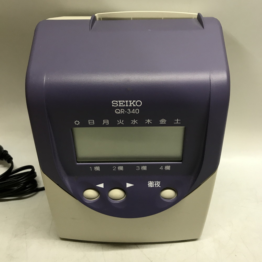 中古】【非常に良い】セイコープレシジョン タイムレコーダー QR-330
