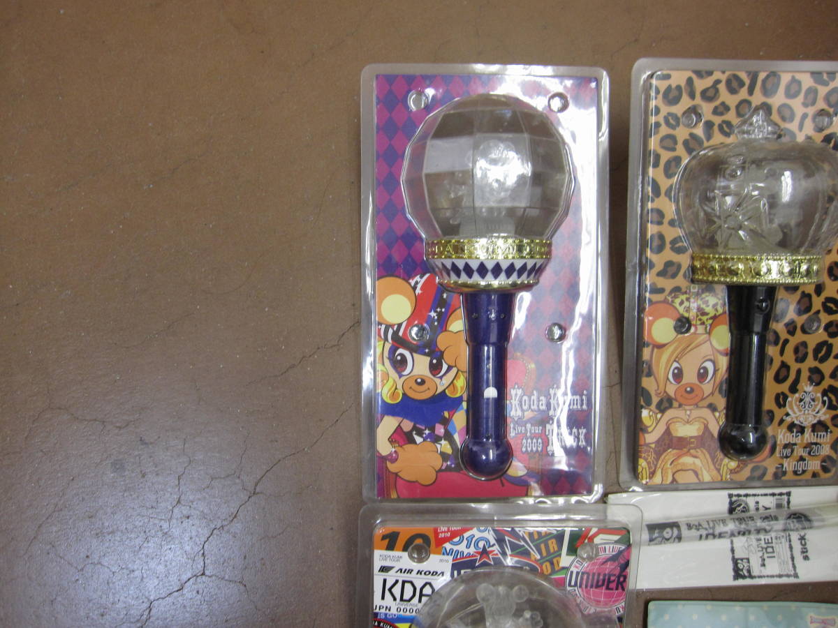 29401 経年保管品 倖田來未 ライブグッズ ペンライト各種 くぅちゃん