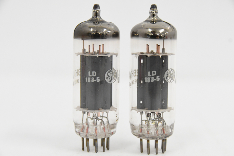 General Electric/PhilipsEGC 真空管 12BH7A 双三極管 5本セット