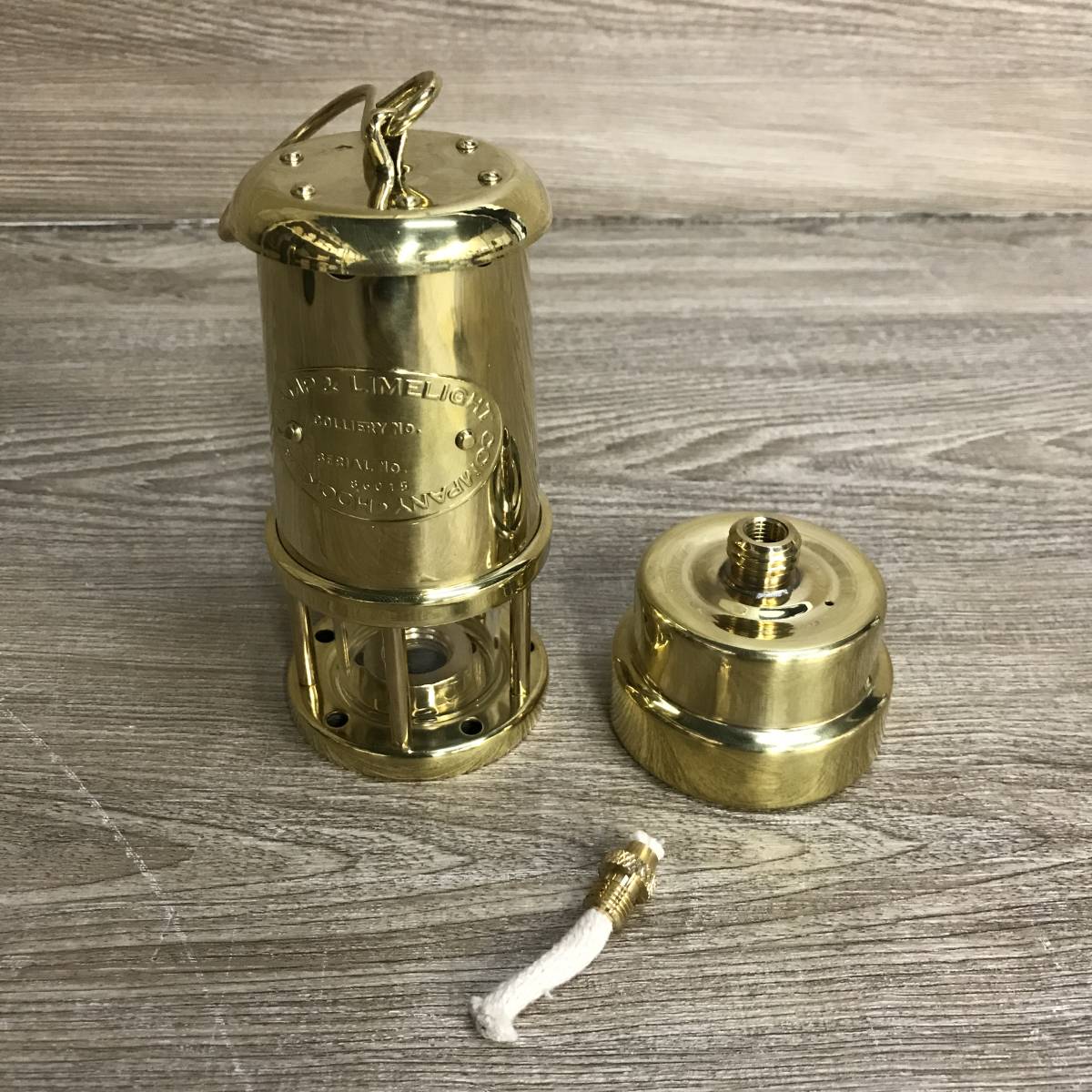 LIME LIGHT（ライムライト）マイナーランプ真鍮 イギリス製 ランプ