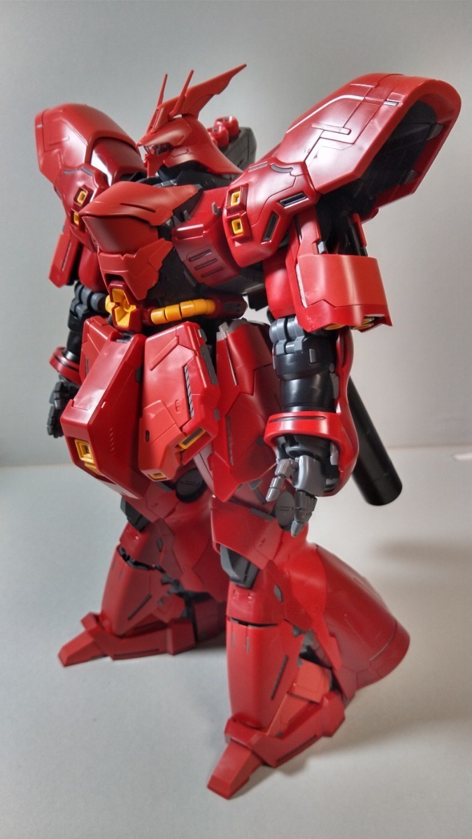 箱・説明書/クリアパーツ欠品　素組・組み立て済み　MG 1/100 サザビー ver.ka
