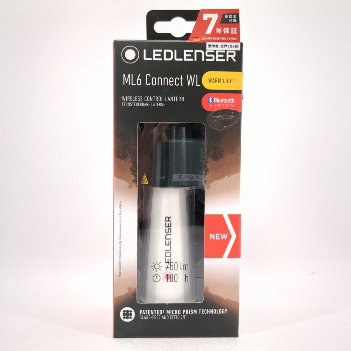 【美品】 LEDLENSER ML6 Connect WL ワイヤレス コントロール ランタン Bluetooth 750lm 180h 260g IP66 レッドレンザー ◆3104/磐田店