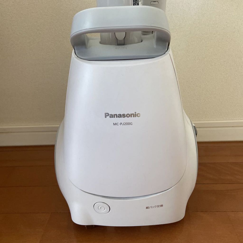 【新作，人気】 パナソニック 紙パック式掃除機 MC-PJ200G-W Panasonic(パナソニック、ナショナル)｜売買されたオークション情報、yahooの商品情報をアーカイブ公開 - オークファン パナソニック、ナショナル