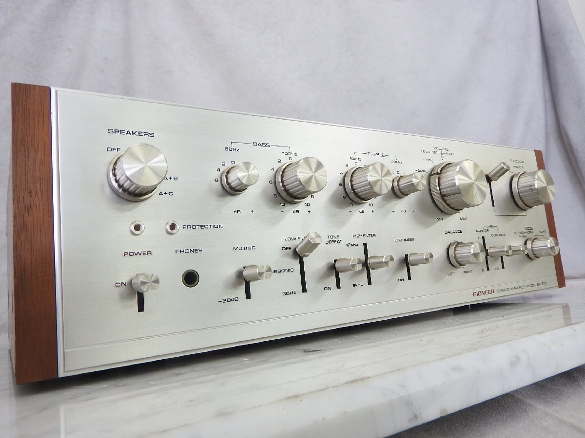 ☆ Pioneer パイオニア SA-910 プリメインアンプ ☆ジャンク☆ 【公式