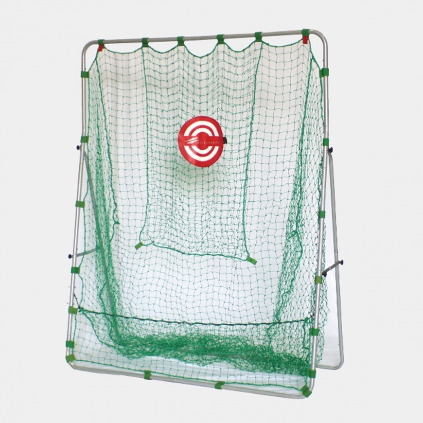 バッティングネット 軟式用 ＦＢＮ－２０１６Ｎ２ ワイドサイズ 2.0×1.6m 固定用ペグ付き ティーバッティング フィールドフォース