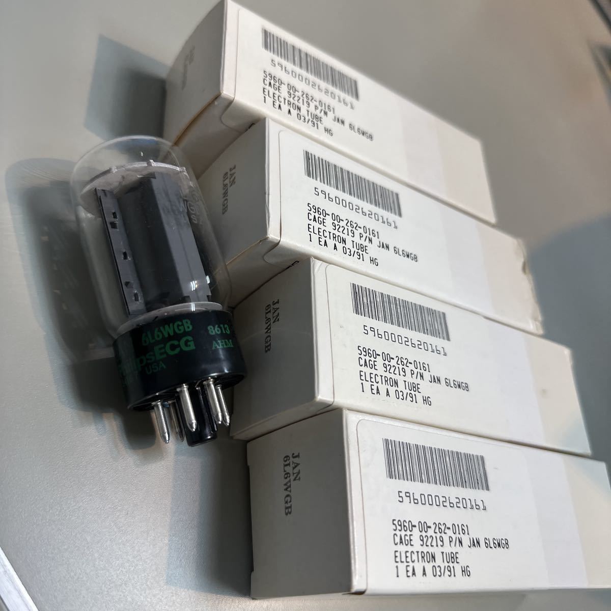 SYLVANIA 6L6WGB 真空管 4本セット 長期保管マッチドペア 真空管 PHILIPS JAN 6L6WGB 4本 長期保管未使用品 2026年最新Yahoo