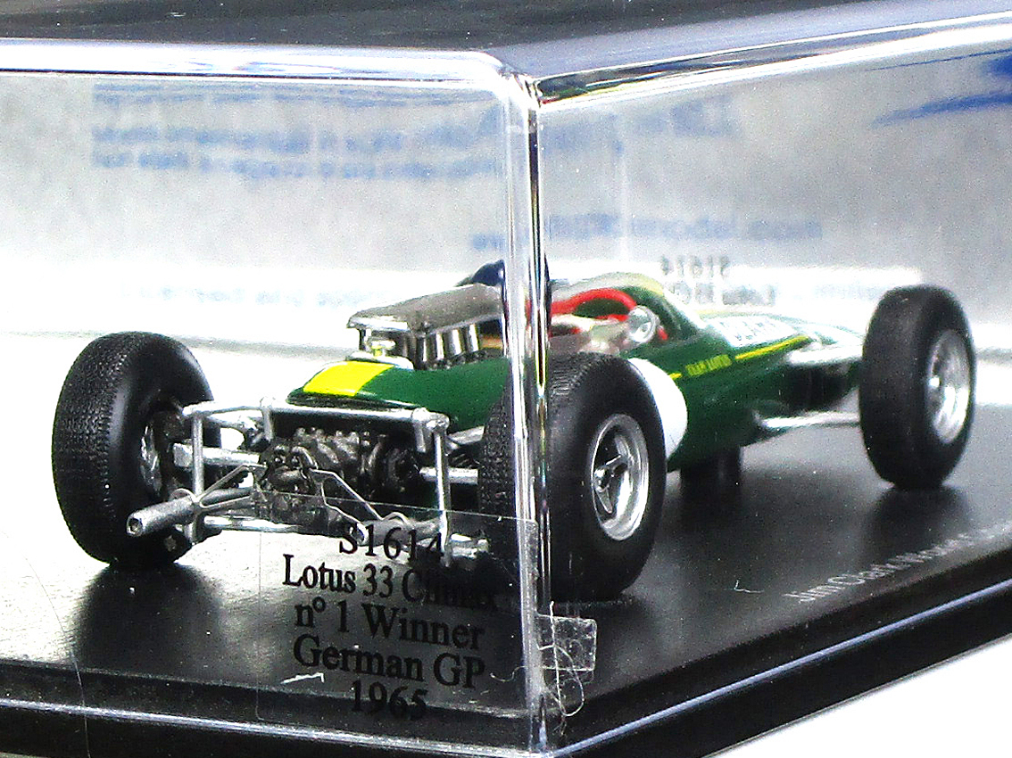 スパーク◆ロータス33◆65年ドイツGPウイナー◆1/43