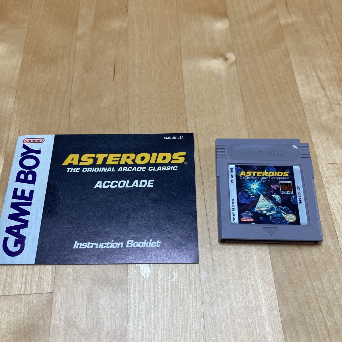 23-0123AN ゲームボーイ 北米版GB Asteroids /アステロイド DMG-AN-USA