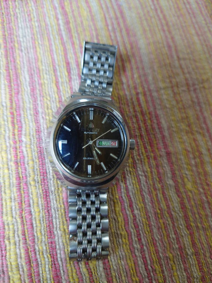 MACKINLEY マッキンレー 自動巻 AUTOMATIC INCABLOC 25石 Swiss Move スイスムーブ