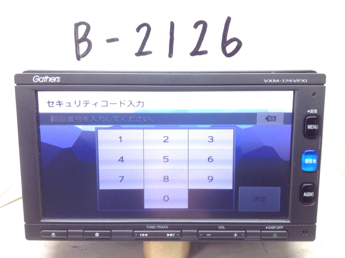 ホンダ VXM-174VFXi 純正ナビ VXM-174VFXi(JVC Gathersギャザズ 