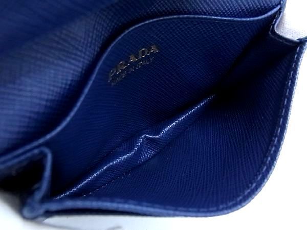1円 □美品□ PRADA プラダ サフィアーノレザー カードケース カード
