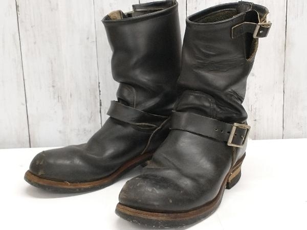 RED WING/2268/ENGINEER/ エンジニアブーツ/レッドウィング/レザーブーツ/ブラック/USA製/8.5