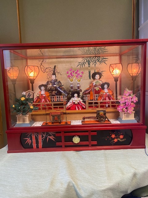 久月 雛人形 ガラスケース入り(ひな人形)｜売買されたオークション情報  